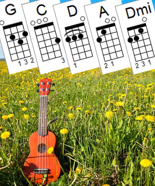 Jak hrát akordy na ukulele